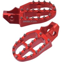 Zeta Racing Aluminum Foot Pegs For Honda CRF Models - CRF 250 / 300 / 450 / 1000 / 1100
