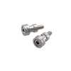 Zeta Racing Billet Aluminum Swingarm Spools - Titanium Zeta Racing Billet Aluminum Swingarm Spools - Titanium