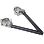 Zeta Flight Handle Clip-Ons 50mm Short Bar Length - 12 Degree