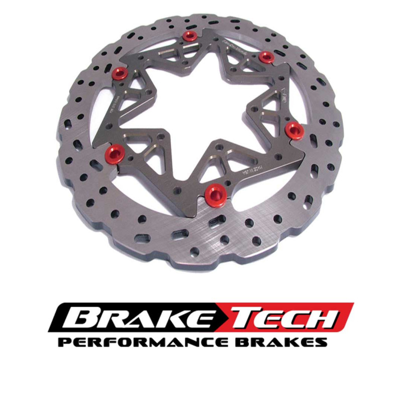 BrakeTech 320mm x 5mm AXIS/Cobra Stainless Steel Conversion Kit For Ducati Desmosedici BrakeTech 320mm x 5mm AXIS/Cobra Stainless Steel Conversion Kit For Ducati Desmosedici