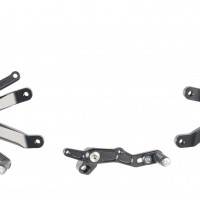 LighTech Track System Rearsets w/ Folding Footpegs | BMW | S1000RR (2020-2025) / M1000RR (2022-2025) 