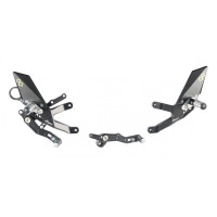 LighTech Track System Rearsets w/ Folding Footpegs | BMW | S1000RR (2020-2025) / M1000RR (2022-2025) 