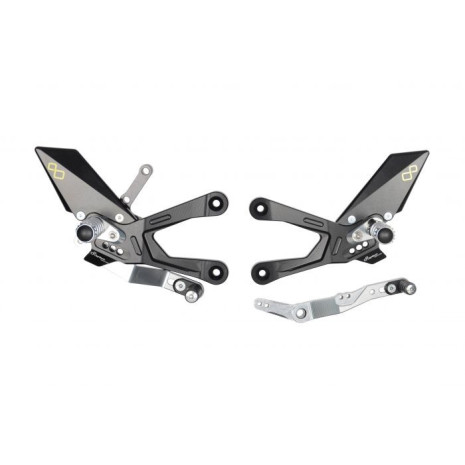 LighTech 'Lightech - Fixed Footpegs - Honda - 2021 CBR1000RR-R - Standard/Reverse Shift Rear Sets