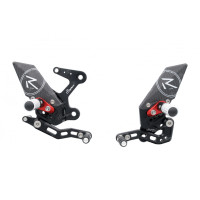LighTech 'Track System' Adjustable Rearsets - R Version - 2018-2019 Kawasaki Ninja 400