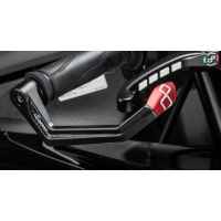 LighTech Aluminium Lever Guard - Brake - Red 148mm