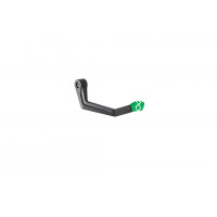 LighTech Aluminium Lever Guard - Brake - Green 148mm