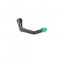 LighTech Aluminium Lever Guard - Brake - Green 132mm