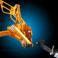 Sato Racing Adjustable Rearsets - GP or Street Shift - 2011-2019 Suzuki GSX-R600 / GSX-R750