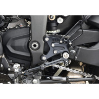 Sato Racing Adjustable Rearsets GP Shift - Kawasaki Ninja ZX-6R (2019-2023)
