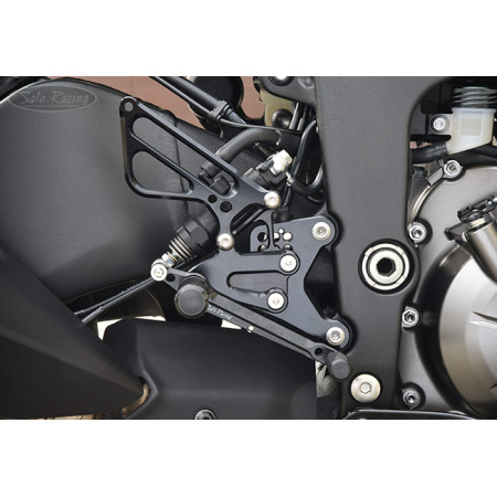 Sato Racing Adjustable Rearsets Standard Shift - 2019 Kawasaki Ninja ZX-6R