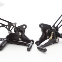Sato Racing Adjustable Rearsets GP Shift - Kawasaki Ninja ZX-6R (2019-2023)
