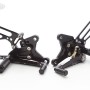 Sato Racing Adjustable Rearsets Standard Shift - 2019 Kawasaki Ninja ZX-6R 