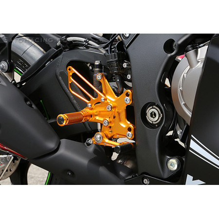 Sato Racing Rearsets Standard Shift - 2016-21 Kawasaki Ninja ZX-10R / ZX-10RR Sato Racing Rearsets Standard Shift - 2016-21 Kawasaki Ninja ZX-10R / ZX-10RR