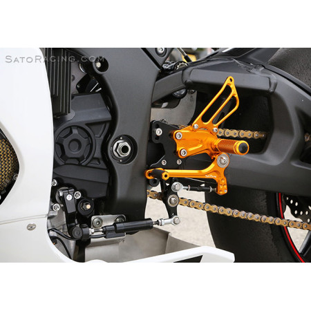 Sato Racing Race Concept Rearsets - Kawasaki Ninja ZX-10R / ZX-10RR (2016-2023)