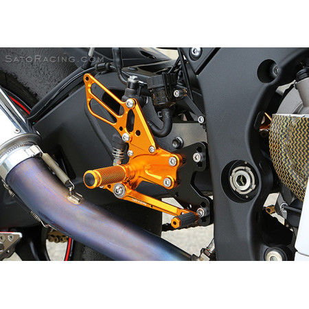 Sato Racing Race Concept Rearsets - Kawasaki Ninja ZX-10R / ZX-10RR (2016-2023)