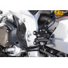 Sato Racing Rearsets - Black 09-11 Aprilia RSV4 / R / Factory (non-APRC)