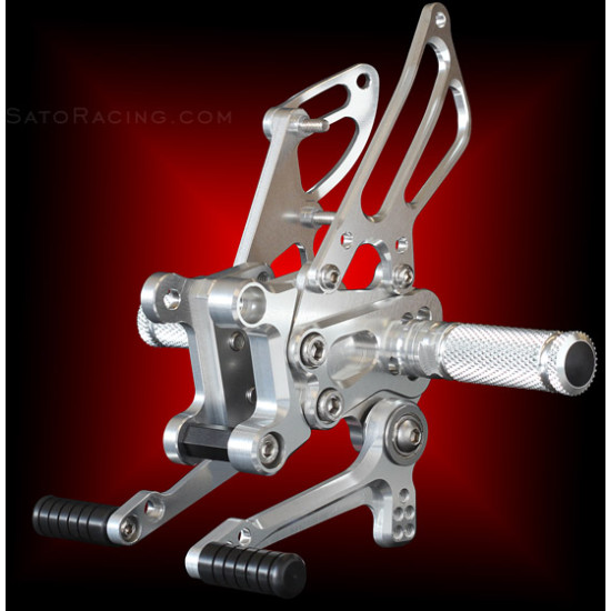 Sato Racing Rearsets - Gold 11-13 Aprilia RSV4 APRC (non-ABS model) Sato Racing Rearsets - Gold 11-13 Aprilia RSV4 APRC (non-ABS model)