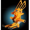 Sato Racing Rearsets - Black 12-13 Aprilia Tuono V4 APRC Sato Racing Rearsets - Black 12-13 Aprilia Tuono V4 APRC