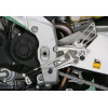Sato Racing Rearsets GP Shift - Silver 13-16 Aprilia RSV4 / Tuono V4