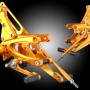 Sato Racing Rearsets GP Shift - Silver 13-16 Aprilia RSV4 / Tuono V4