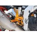 Sato Racing Rearsets GP Shift - Gold 17-18 Aprilia RSV4 / Tuono V4