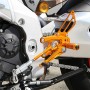 Sato Racing Rearsets GP Shift - Silver 17-18 Aprilia RSV4 / Tuono V4