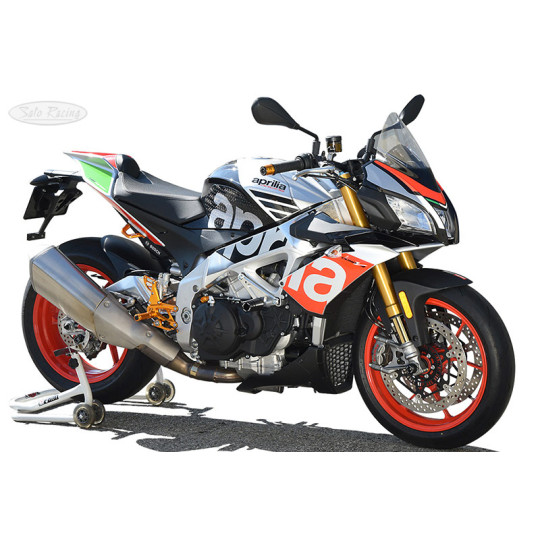 Sato Racing Rearsets STD Shift - Silver 17-18 Aprilia RSV4 / Tuono V4
