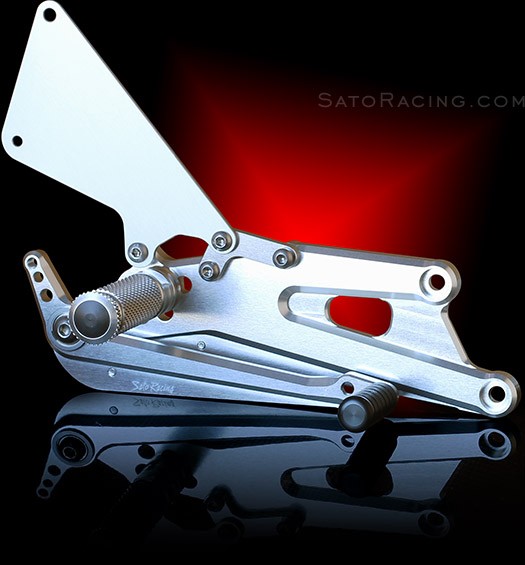 Sato Racing Rearsets - GP Shift 2011+ Aprilia RS125
