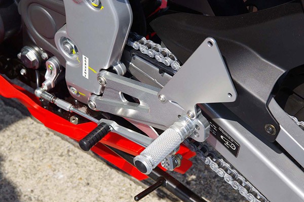 Sato Racing Rearsets - GP Shift 2011+ Aprilia RS125