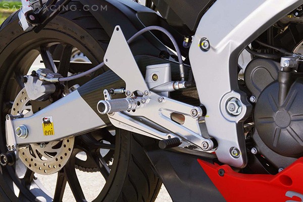 Sato Racing Rearsets - GP Shift 2011+ Aprilia RS125