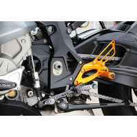 Sato Racing Silver Rearsets 2017+ BMW S1000RR