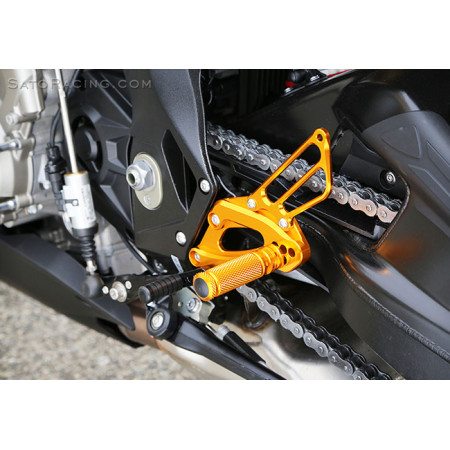 Sato Racing Gold Rearsets 2017+ BMW S1000RR Sato Racing Gold Rearsets 2017+ BMW S1000RR