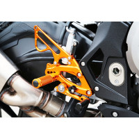 Sato Racing Silver Rearsets 2017+ BMW S1000RR