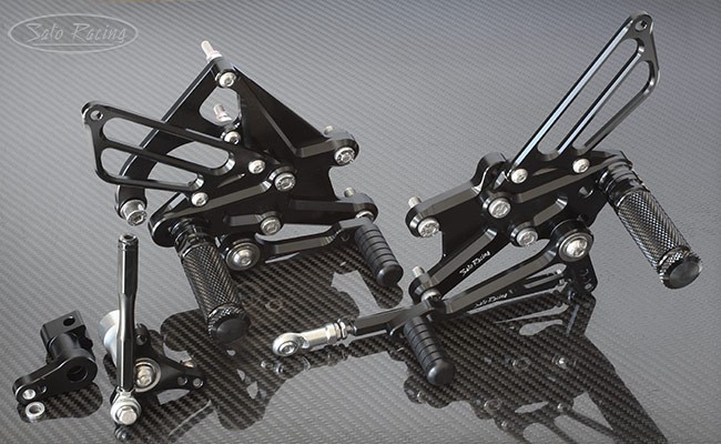 Sato Racing Adjustable Rearsets - 2017+ Honda CBR1000RR (without quickshifter)