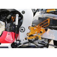 Sato Racing Adjustable Rearsets - 2017+ Honda CBR1000RR / SP (w/ OEM quickshifter)