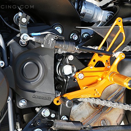 Sato Racing Adjustable Rearsets- GP Shift - 2017-2019 Yamaha FZ-09