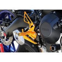 Sato Racing Adjustable Rearsets- GP Shift - 2017-2019 Yamaha FZ-09 / MT-09 