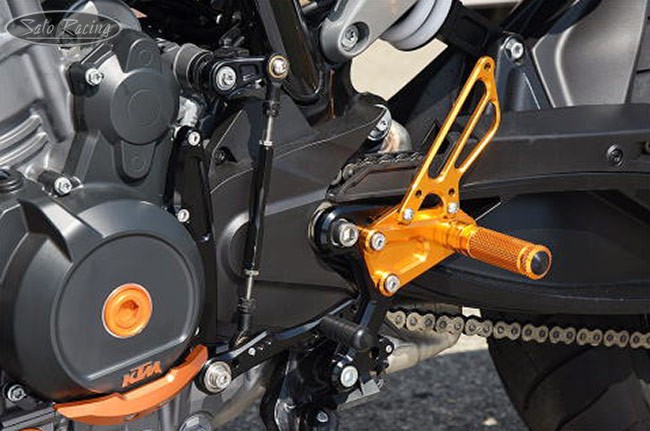 Sato Racing Adjustable Rearsets - 2018-2019 KTM 790 Duke