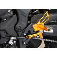 Sato Racing "Race Concept V.2" Adjustable Rearsets - 2015-2018 Yamaha YZF-R3 / YZF-R25 / MT-03 Sato Racing "Race Concept V.2" Adjustable Rearsets - 2015-2018 Yamaha YZF-R3 / YZF-R25 / MT-03