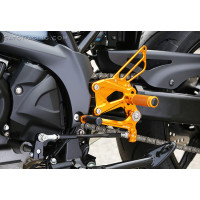 Sato Racing Adjustable Rearsets - Street or GP Shift - 2017-2019 Suzuki SV650