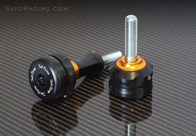Sato Racing Frame Sliders - Racing Version 15-18 Yamaha YZF-R1 / R1M