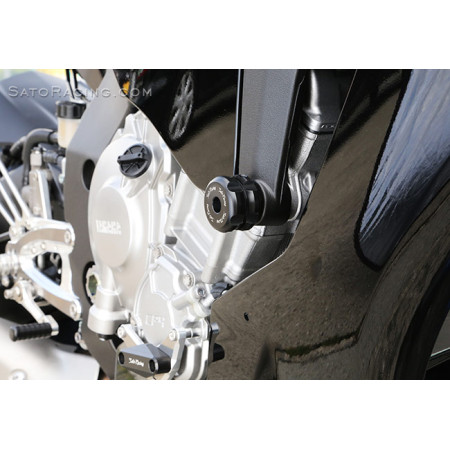 Sato Racing Frame Sliders - Racing Version 15-18 Yamaha YZF-R1 / R1M