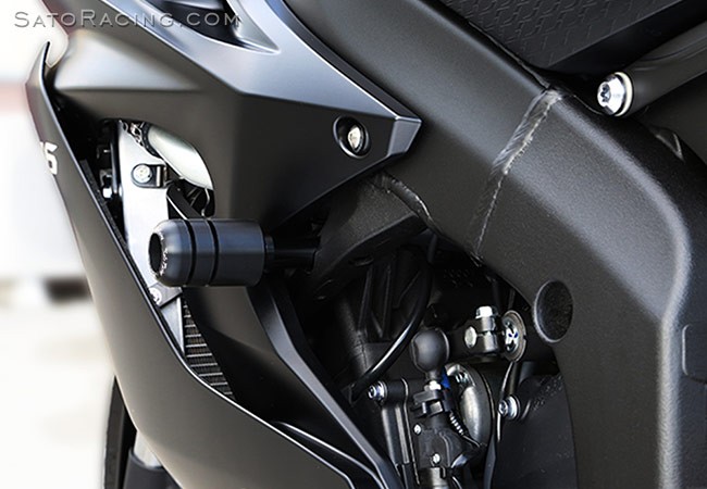 Sato Racing Frame Sliders - Racing Version 17-18 Yamaha YZF-R6