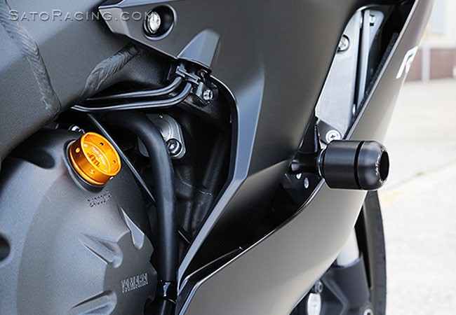 Sato Racing Frame Sliders - Racing Version 17-18 Yamaha YZF-R6