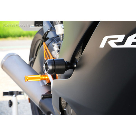 Sato Racing Frame Sliders - Racing Version 17-18 Yamaha YZF-R6 Sato Racing Frame Sliders - Racing Version 17-18 Yamaha YZF-R6
