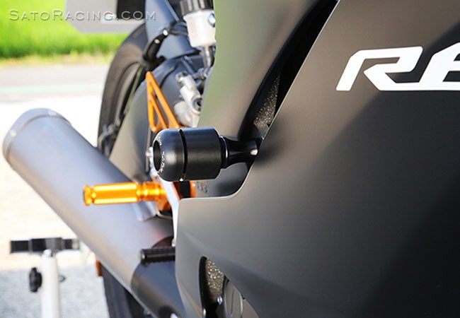 Sato Racing Frame Sliders - Racing Version 17-18 Yamaha YZF-R6