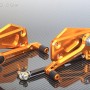 Sato Racing "Race Concept" Adjustable Rearsets - Street Shift - 2016-2019 Kawasaki Z125 Pro