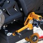Sato Racing "Street Friendly" Adjustable Rearsets - 2016-2019 Kawasaki Z125 Pro