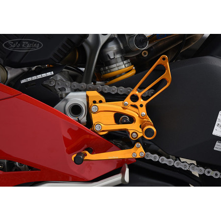 Sato Racing Adjustable Rearsets - Ducati Panigale V4
