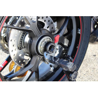 Sato Racing Rear Axle Sliders - Ducati Panigale 1199 / 1299 / V4